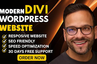 be your divi expert for divi wordpress website,divi website design