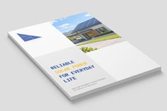 design a modern tri fold brochure for your business or event