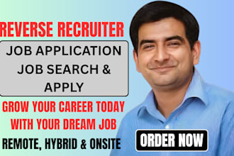 manage your job search application, search and apply remote jobs on your behalf