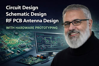 circuit design schematic design rf pcb antenna design with hardware prototyping