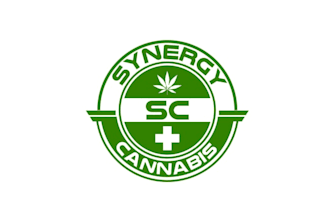 design super cannabis medical theme logo
