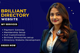 build brilliant directory website, business directory, mylisting pro