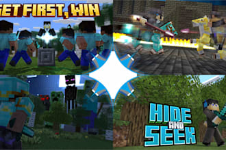create unique minecraft thumbnails, renders, or wallpapers