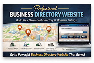 build business directory website, directory website, brilliant directory