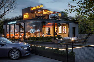 provide commercial interior and exterior rendering