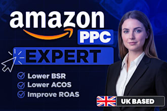 be your amazon PPC manager to increase sales and reduce acos