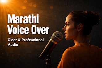 record professional marathi voice