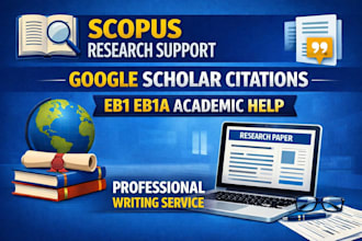 google scholar citation, publish research  article on scopus writing eb1 and eb1