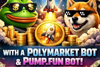 build or provide polymarket bot, ai trading bot, pump fun bot, openclaw bot,