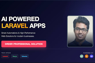 build ai powered laravel web applications and automations