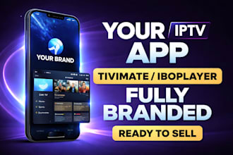 rebrand tivimate or iboplayer iptv app with your brand and setup
