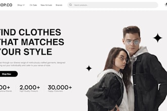 build a modern responsive website using react and vite