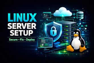 set up, secure, and fix your linux server