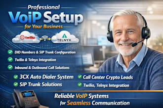 sip trunk did number 3cx auto dialer voip auto dialer, twilio coinbase leads