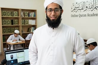 be your expert online quran teacher and quran tutor with tajweed
