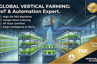 design and develop an iot vertical farming automation system