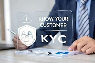 write and provide aml and kyc documentation