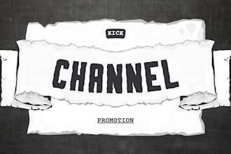 boost kick channel to bring kick live viewers, chatters and followers
