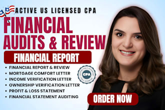 provide CPA financials audit, ngo audit, reviewed or compiled financials, taxes