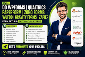 do wpforms qualtrics paperform zoho forms wufoo gravity forms zapier integration