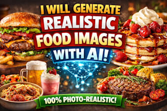 create realistic food images with ai for your brand