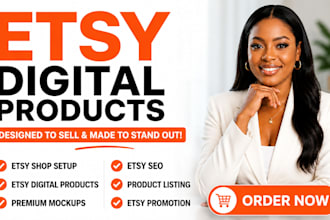 do etsy digital product on etsy shop etsy digital products etsy shop setup, etsy