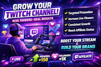 do twitch channel promotion, twitch live viewers, and twitch brand marketing