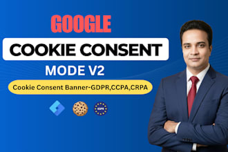 google consent mode v2 and gdpr or ccpa cookie banner via GTM