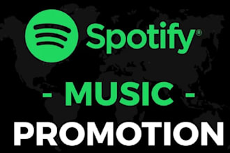 do spotify music promotion album promotion