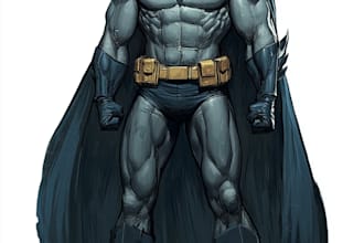 do a charcter of comic or design your comic character