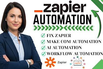 fix setup make com zapier automation ai automation as zapier expert