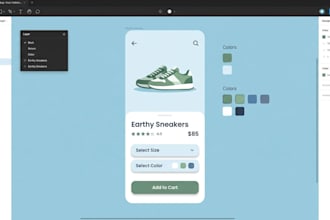 create engaging mobile UI UX design in figma