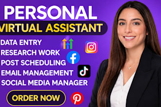 be personal admin executive virtual assistant social media manager ghl va