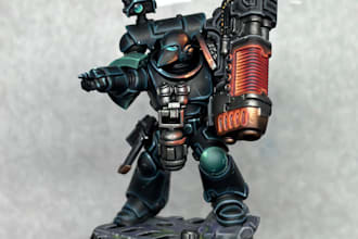paint your warhammer models eavy metal style