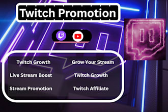 promote twitch channels to grow engagement, affiliate status