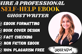 ghostwrite self help ebook personal development book nonfiction and journal