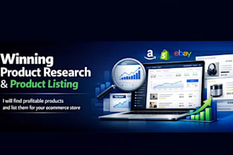 be your product research expert and ecommerce product lister