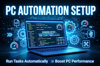 automate your windows tasks and optimize PC performance
