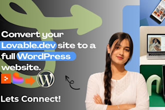 convert your lovable site to a full wordpress website