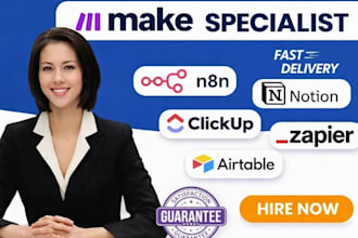setup made com make com automation fix make com error make com integromat expert