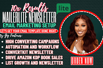 setup mailerlite email marketing author mailerlite newsletter convertkit setup