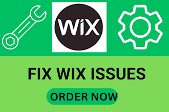 fix wix issues, responsive layout issues, fix wix bug, SEO cms issues