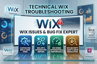 fix wix issues, responsive layout issues, fix wix bug, SEO cms issues