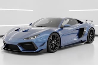 design 3d car modeling, car body kit, vehicle model, car visualization for print