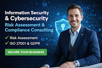 do information security cybersecurity risk assessment and compliance consulting