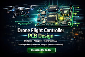 design drone flight controller pcb, pixhawk ardupilot, skybrush esc stm32