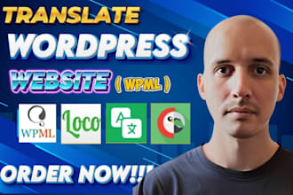 wordpress translate or multilingual website translation using wpml