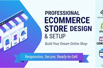 build your professional squarespace ecommerce store online shop