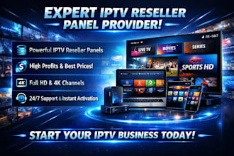 configure reseller strong8k, xui panel, dream4k panel, trex panel, mega panel