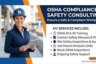 create osha compliant safety, hse courses, training course video, safety manual
